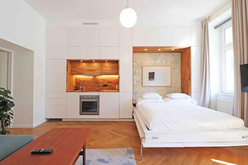 Smart Apt Mit Balkon Am Augarten Park Naehe Zentrum เวียนนา ภายนอก รูปภาพ